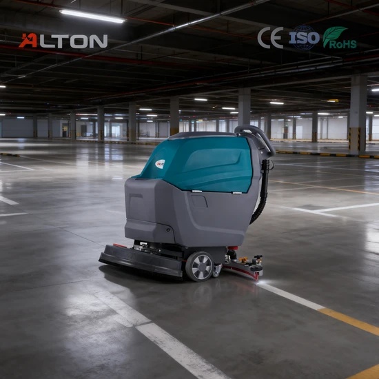 Durable Industrial Floor Cleaner Machine 65kg Robust Construction for Heavy Duty Use in Manufacturing Plants and Industrial Facilities